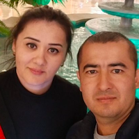 Семейная пара,, улица Борисоглебская Слобода, Киевское шоссе, Барно Улугбековна